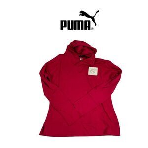 NWT Puma Red Hooded Jacket. Sz XS